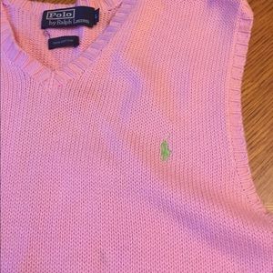 Polo Ralph Lauren pink vest